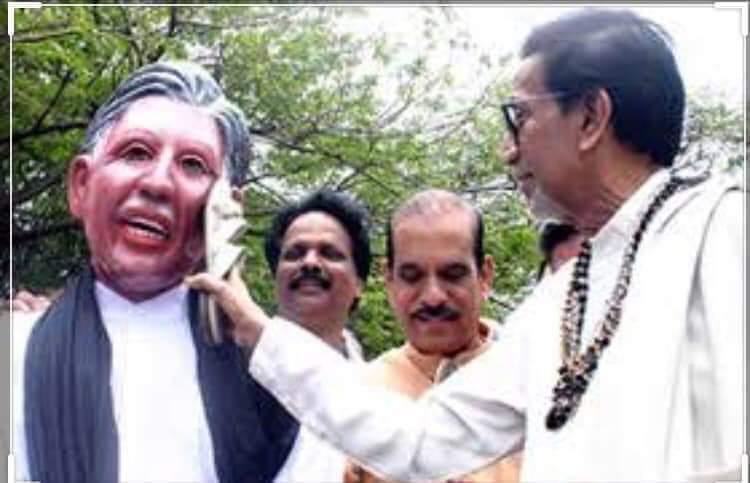 when manishankars effigy was beaten with shoes by balasaheb thackeray on veer savarkars insult what happened 19 years ago?