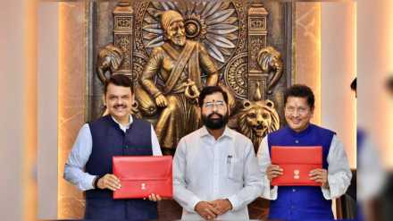 Devendra Fadnavis Eknath Shinde Deepak kesarkar