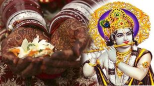 Girl marries Lord Krishna