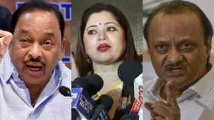 Narayan Rane Deepali Sayed Ajit Pawar
