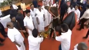 tamilnadu cm mk stalin get camal as gift
