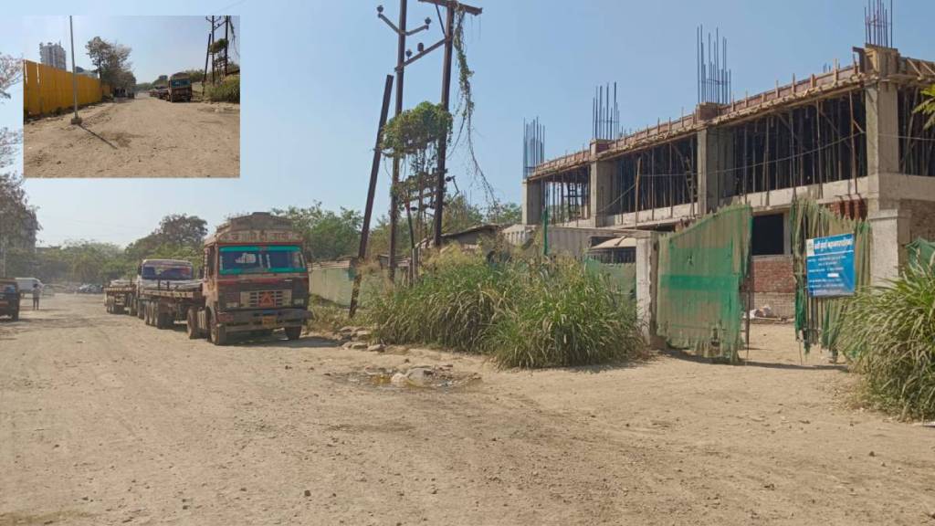 Navi Mumbai mnc road work