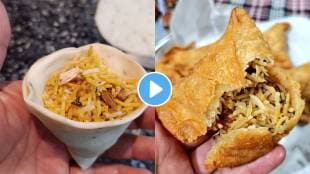 Biryani samosa