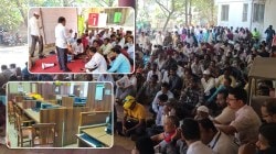 कोल्हापुरात सरकारी कर्मचाऱ्यांच्या संपाला सुरुवात; ८० हजार कर्मचारी संपात उतरल्याने शासकीय कार्यालये ओस पडली