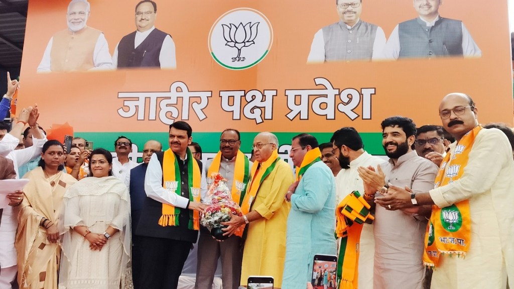 Anantrao Deshmukh joined BJP Anantrao Deshmukh joined BJP