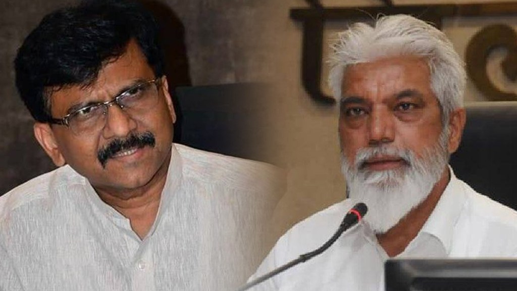 sanjay raut replied to dada bhuse