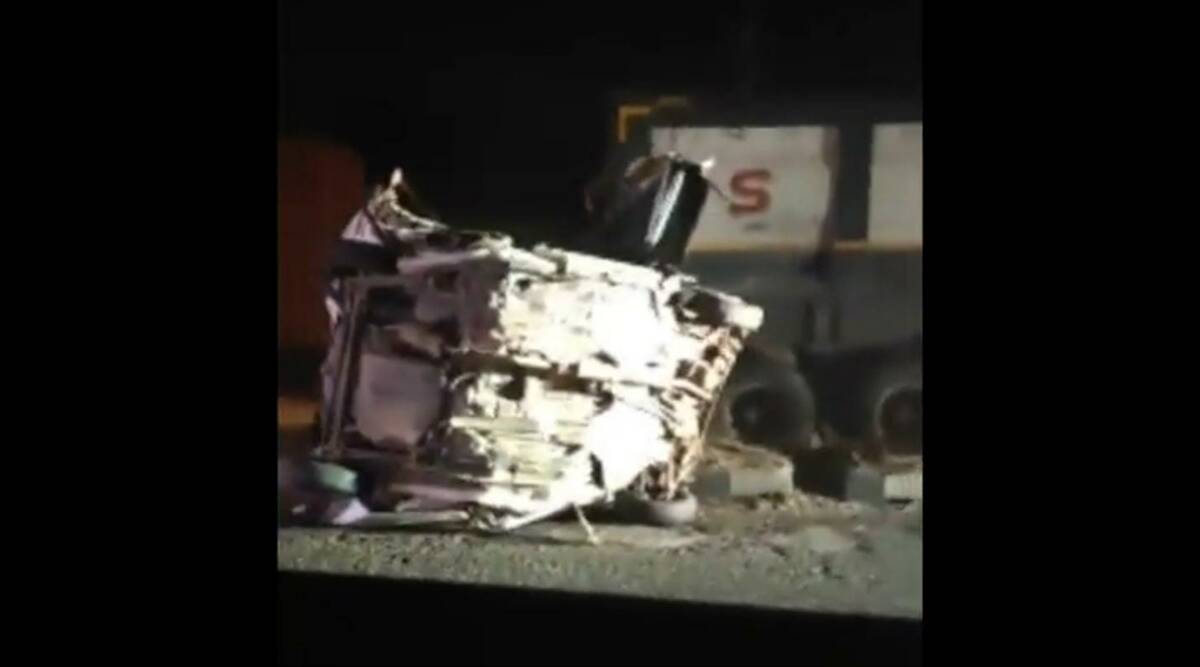 Six friends who was returning from party were killed as speeding truck ...