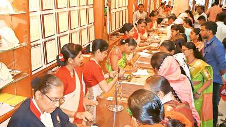 big drop in gold purchase on gudi padwa