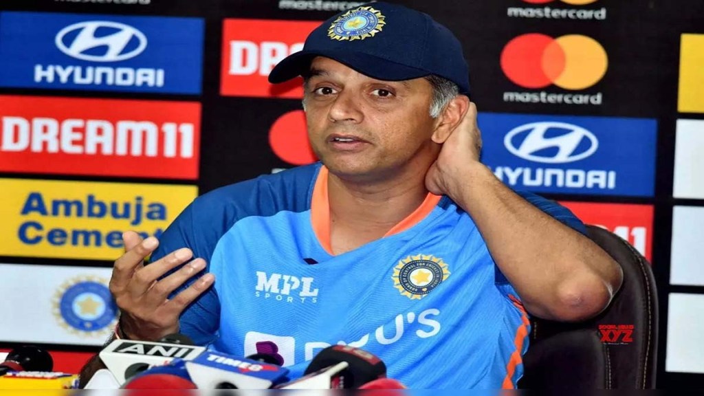 IND v AUS 4th test was about to draw at that time whole team including coach Rahul Dravid was in tension & watching NZ vs SL
