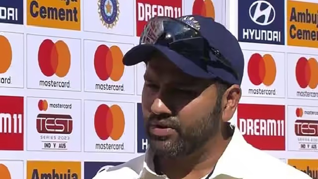 Ind vs Aus: Rohit Sharma's anger erupted on former cricketers you did not have to bat on such pitches Ind vs Aus: Rohit Sharma's anger erupted on former cricketers you did not have to bat on such pitches