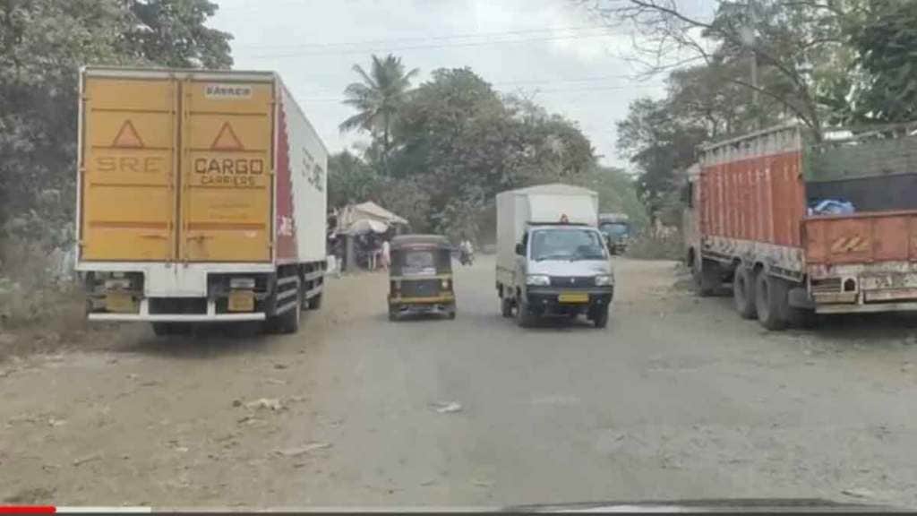 sai baba temple to manpada road closed