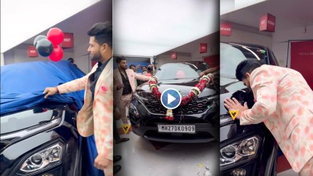 shiv thakare buys new car