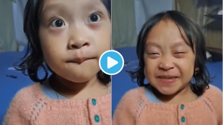 Video Girl Cries In Three Seconds Stuns Netizens Magical Acting Makes People Demand RRR Oscar to Little Lady Viral
