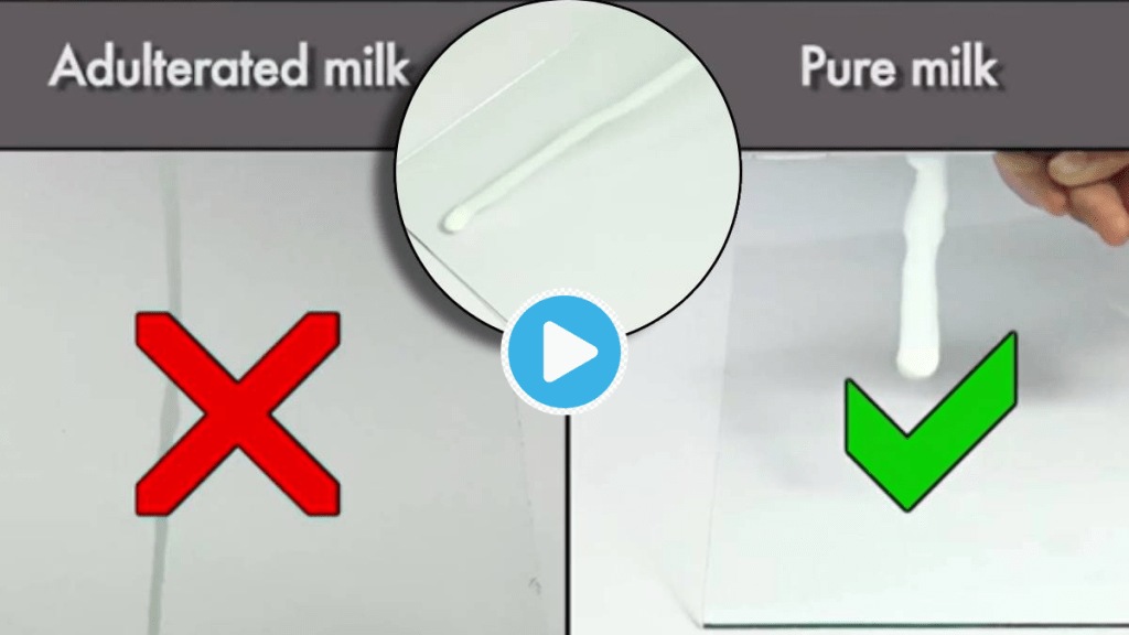 Video How To Identify Adulterated Milk FSSAI Shows Simple Technique To Avoid Diseased Like Malaria Cholera Health Tips