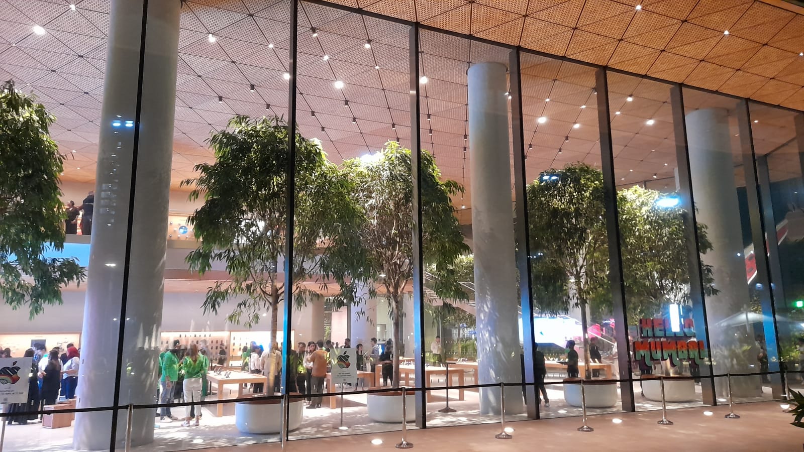 Apple First Retail Store in BKC Mumbai India