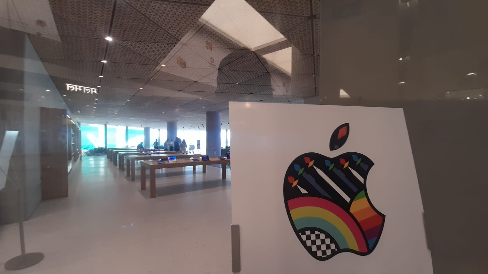 Apple First Retail Store in BKC Mumbai India