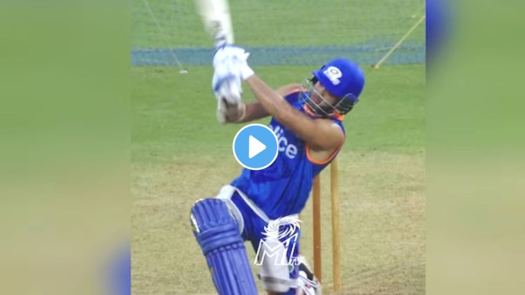 Mumbai Indians Shared Arjun Tendulkar Video Mumbai Indians Shared Arjun Tendulkar Video