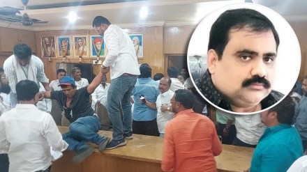 Clash between MLA Kande-Dhatrak group