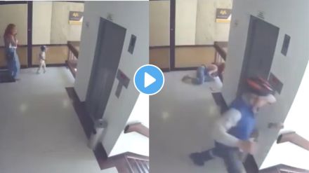 Mother Saves Her Child