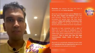 Influencer told Bournvita harmful