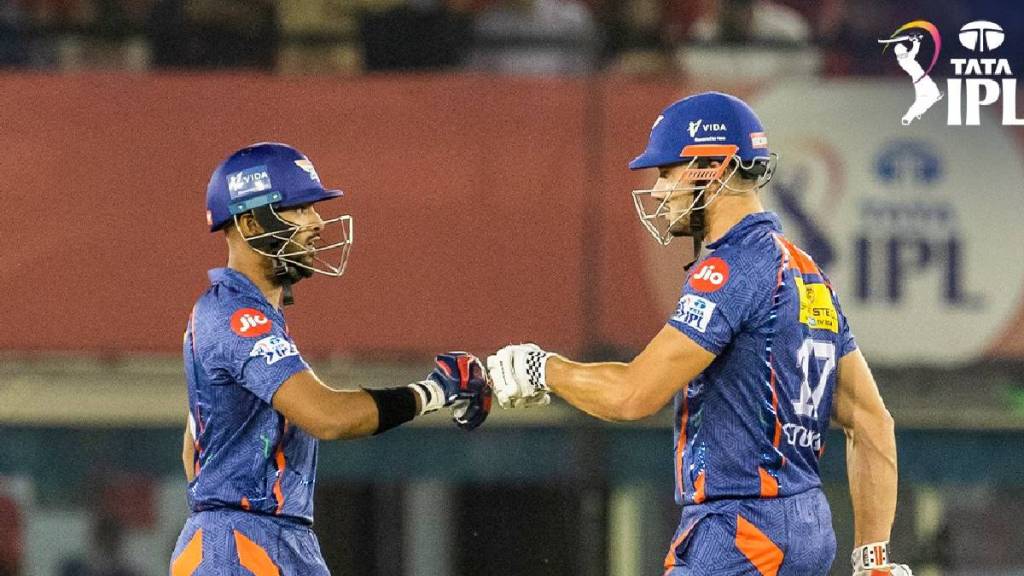 Punjab vs Lucknow Four Sixes Record Punjab vs Lucknow Four Sixes Record