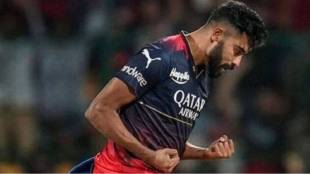 A driver contacted Mohammad Siraj