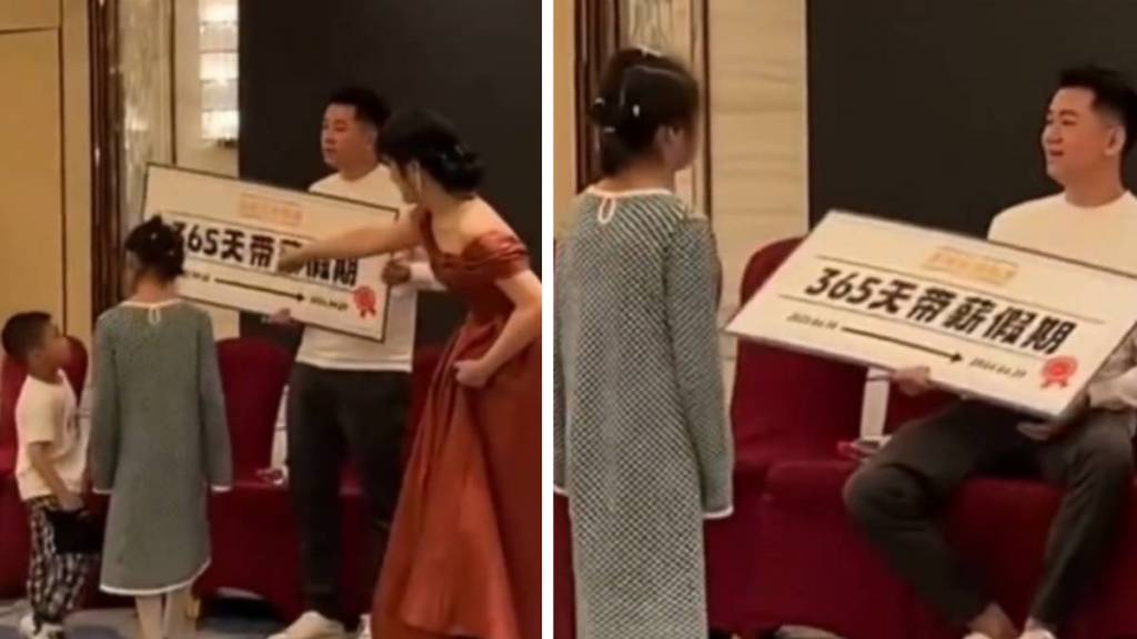 Chinese man won 365 days of paid leave in a lucky draw