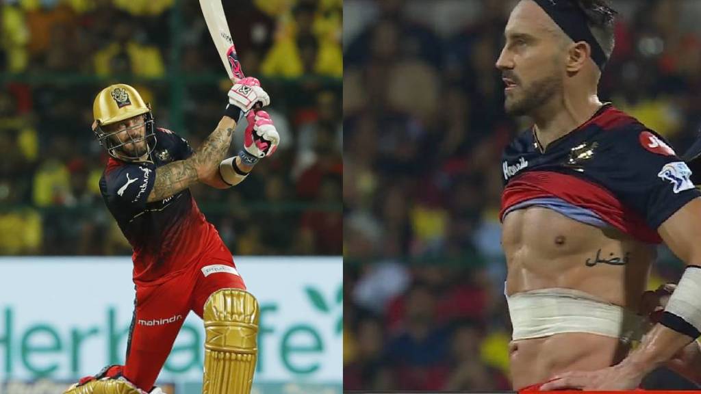 Faf du Plessis photo with stomach bandage goes viral Faf du Plessis photo with stomach bandage goes viral