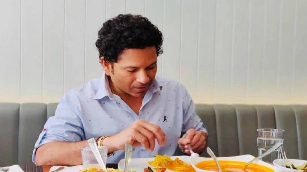 Sachin Tendulkar Loves to eat