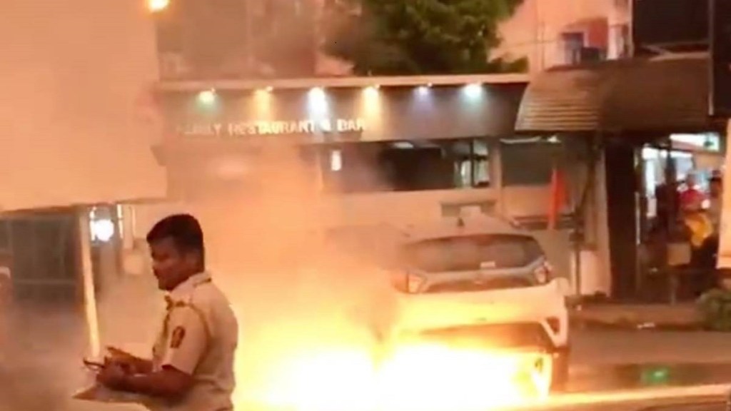 TATA Nexon EV Fire