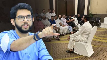 aaditya thackeray on cm eknath shinde aaditya thackeray on cm eknath shinde