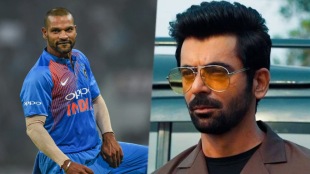 Sunil Grover and shikhar dhavan