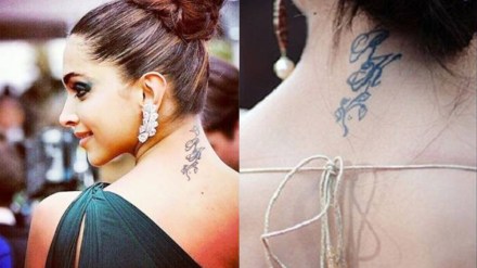deepika padukone tattoo