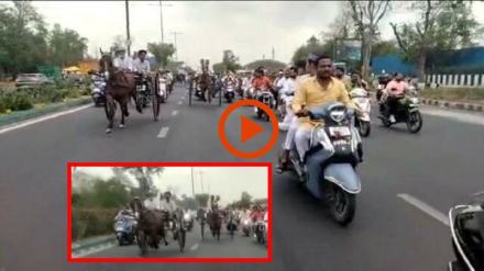 Horse cart race on Delhi road Cops arrest 10 seize four horses