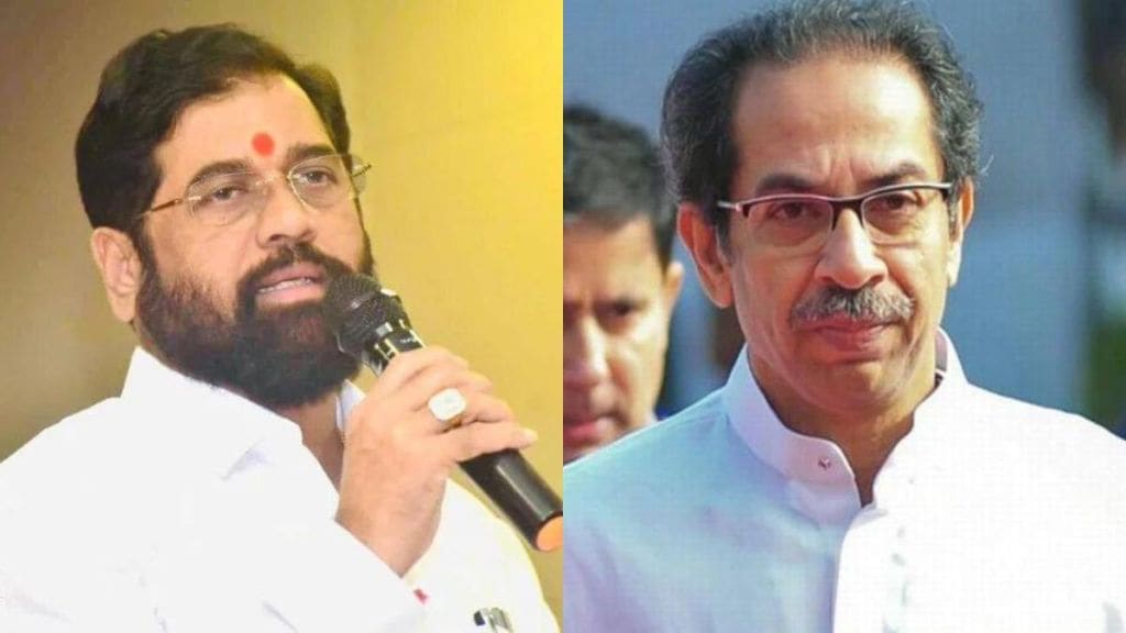eknath shinde-uddhav Thackeray