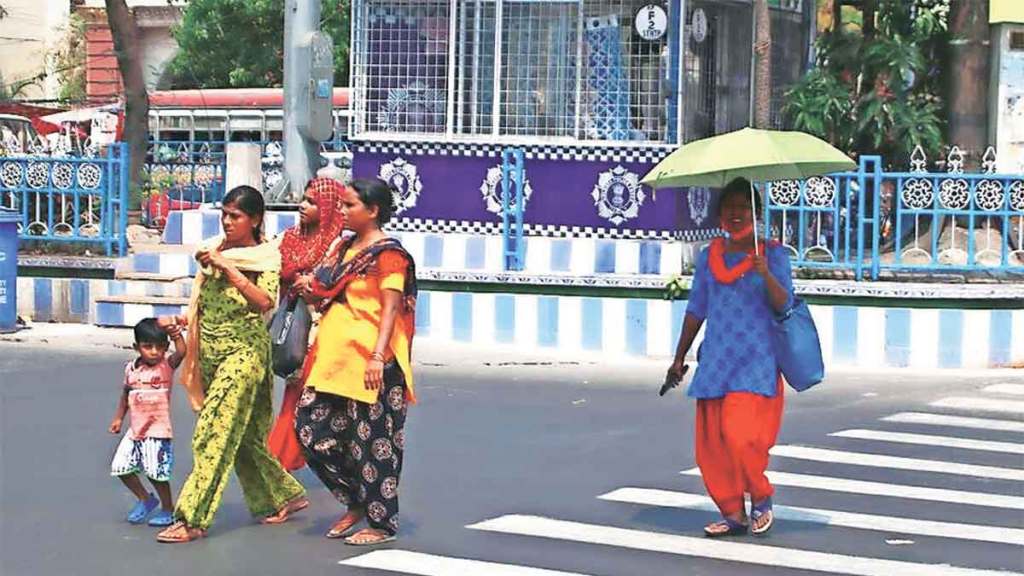 above normal temperatures in india,