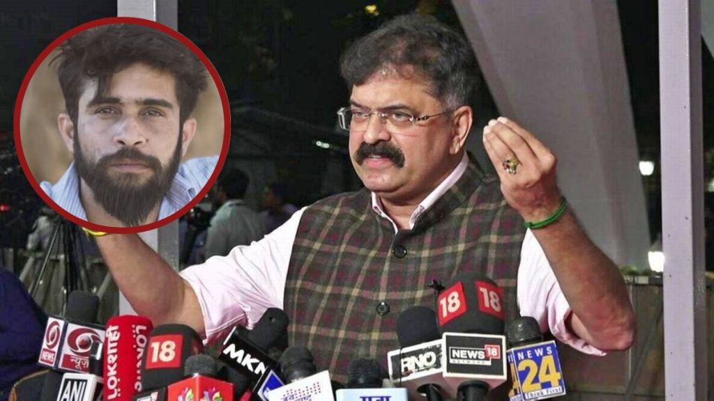 jitendra awhad on umesh khade rapper arrested