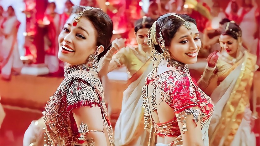 चित्रपटाच्या कोरिओग्राफर सरोज खानच्या म्हणण्यानुसार, गाण्याच्या शूटिंगवर सुमारे अडीच कोटी रुपये खर्च करण्यात आले होते.