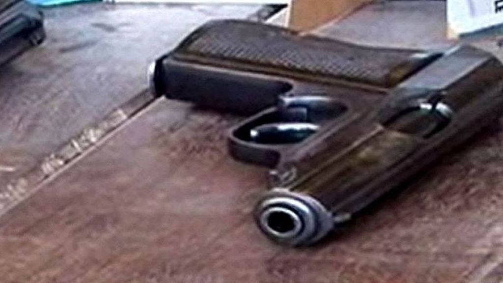 pistols seized
