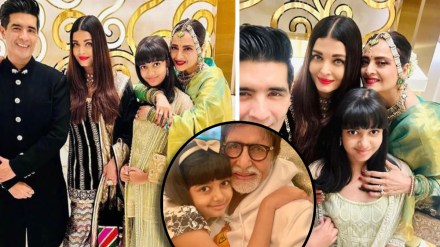 rekha with aaradhya bachchan rekha with aaradhya bachchan