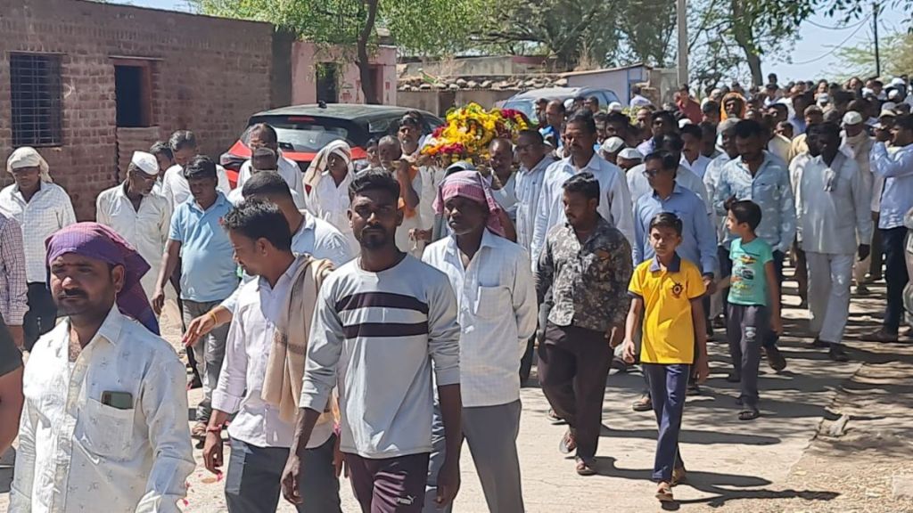 sandipan thorat Funeral sandipan thorat Funeral