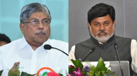 uday samant on chandrakant patil uday samant on chandrakant patil