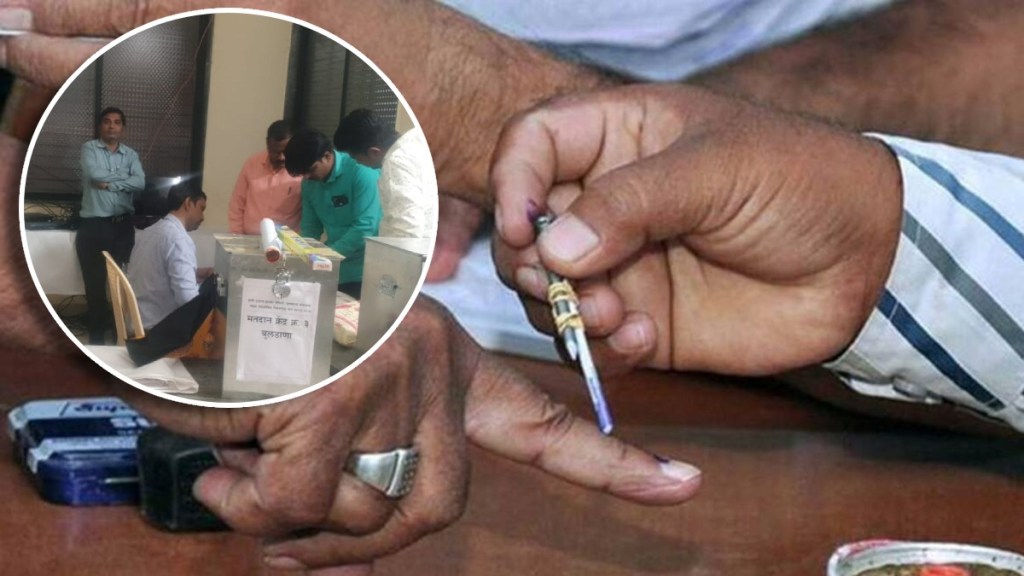 Enthusiastic votes Malkapur, Mehkar; Voter discouragement three places buldhana