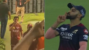 Lucknow beat KKR by one run and entered into playoffs During this match mentor Gautam Gambhir once again fans were seen chanting Kohli-Kohli