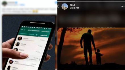 Man shares emotional WhatsApp status Man shares emotional WhatsApp status