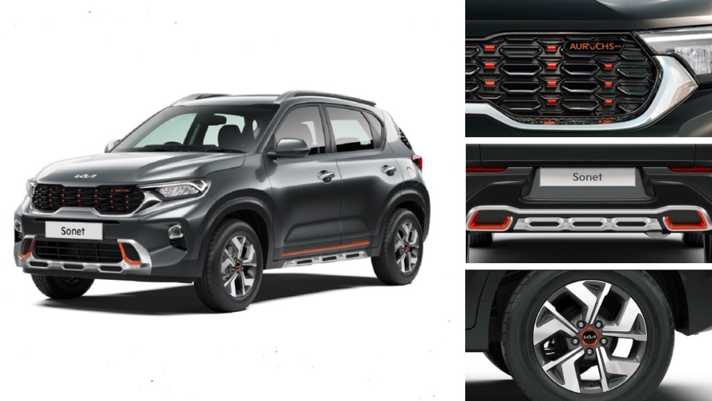Kia Sonet Aurochs Edition launched in India Kia Sonet Aurochs Edition launched in India