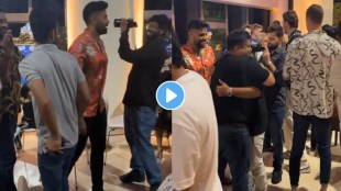 IPL 2023: Mumbai Indians cheered happily after RCB's defeat started roaring celebrated reaching the playoffs like this