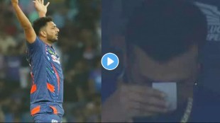 VIDEO: Amazing moment of IPL team owner Sanjiv Goenka was seen praying for Mohsin Khan and LSG