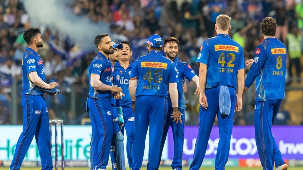 Mumbai Indians vs Gujarat Titans Match Score