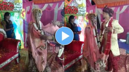 groom dancing infront of his bride on bhojpuri song